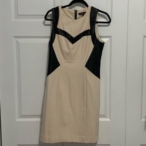 Nanette Lapore -Rio Grande Leather and Ponte Dress